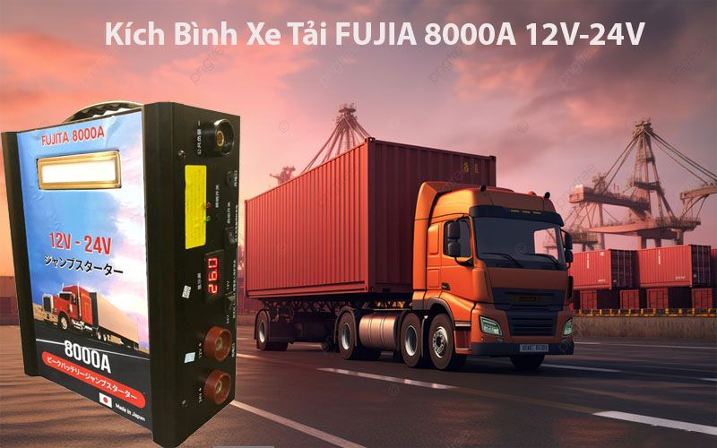 Bộ kích bình ắc quy xe tải fujita