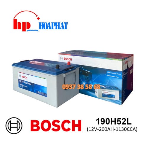 ẮC QUY BOSCH 190H52L (12V-200AH)