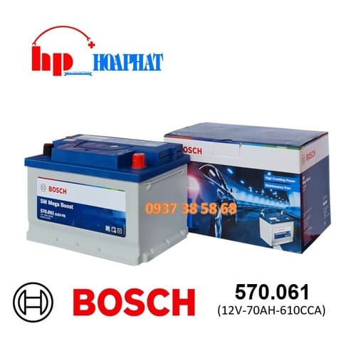 ẮC QUY BOSCH 570061 (12V-70AH)