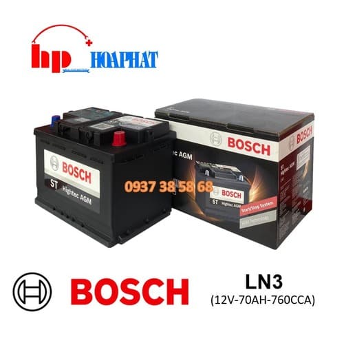 ẮC QUY BOSCH LN3 (12V-70AH)