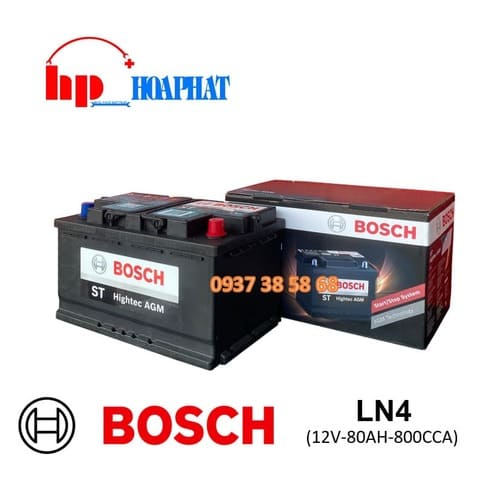 ẮC QUY BOSCH LN4 (12V-80AH)