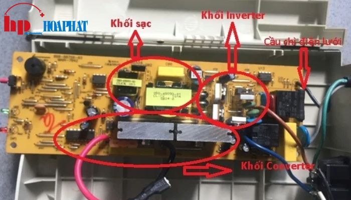 Cấu tạo của bộ lưu điện ups