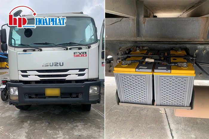 Thay bình ắc quy dành cho xe tải tại Bà Điểm