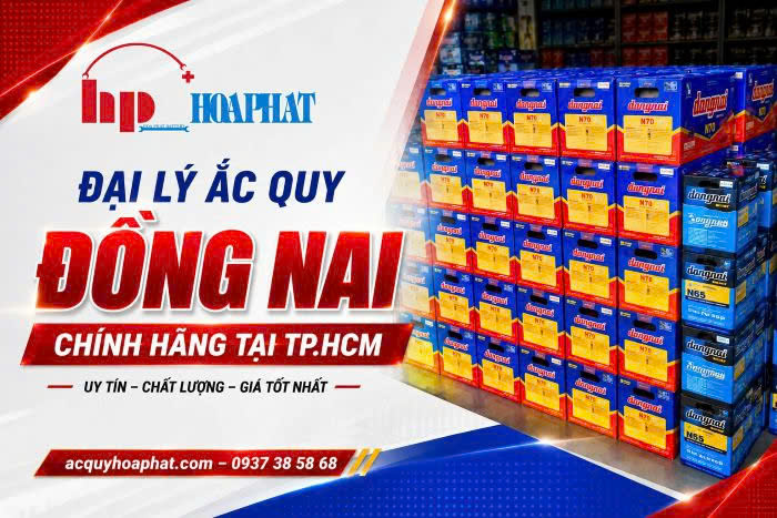 Đại Lý Ắc Quy Đồng Nai Tại TP. HCM - Chính Hãng Giá Tốt