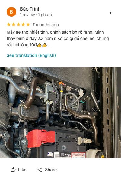 Đánh giá của chị Bảo Trinh về chất lượng dịch vụ tại Hoà Phát