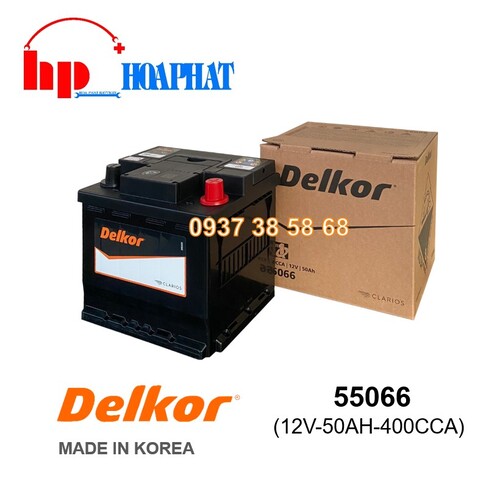 ẮC QUY DELKOR 55066 (12V-50AH)