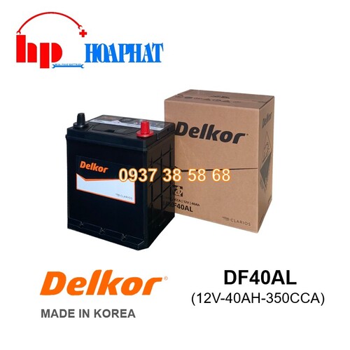 ẮC QUY DELKOR DF40AL (12V-40AH)