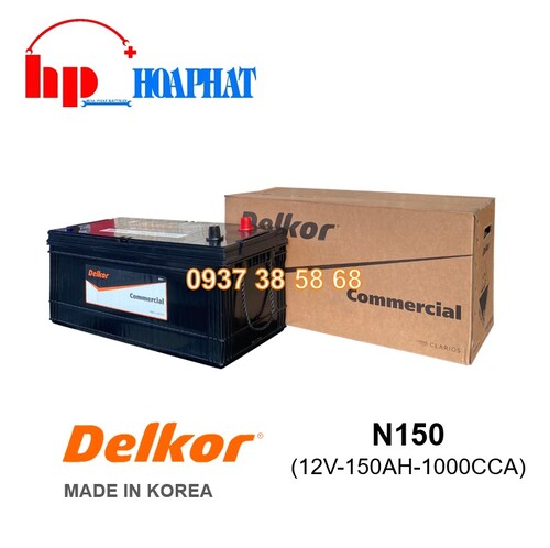 ẮC QUY DELKOR N150 (12V-150AH)