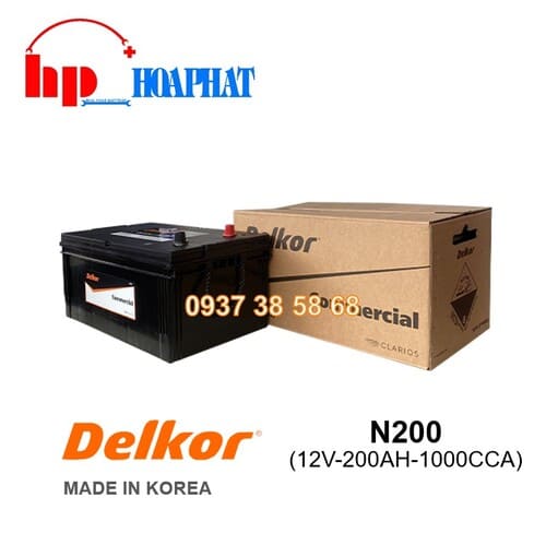 ẮC QUY DELKOR N200 (12V-200AH)