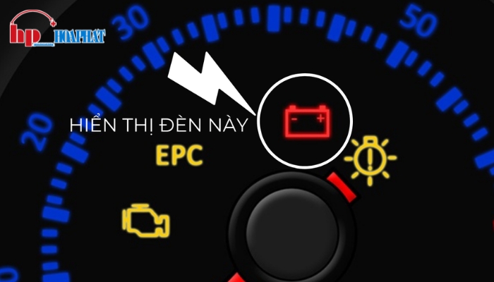 Đèn cảnh báo ắc quy 