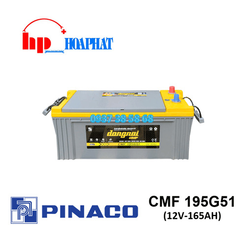 ẮC QUY ĐỒNG NAI  CMF 195G51(12V - 165Ah)