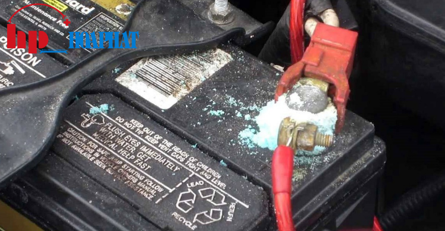 Ắc quy bị ô xi hoá, sunfat hoá