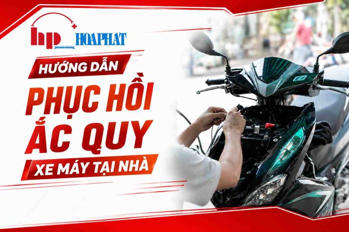 Phục Hồi Ắc Quy Khô Xe Máy: Hướng Dẫn Chi Tiết Từ A–Z Cho Người Mới