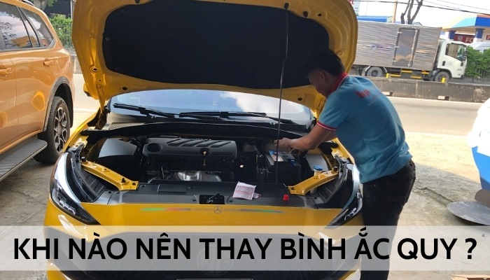 khi nào nên thay bình ắc quy 