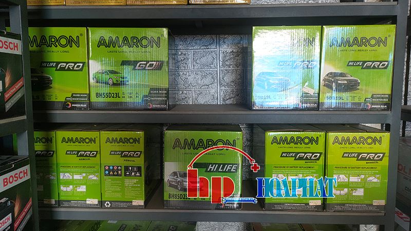 bình ắc quy amaron chính hãng tại ắc quy hoà phát
