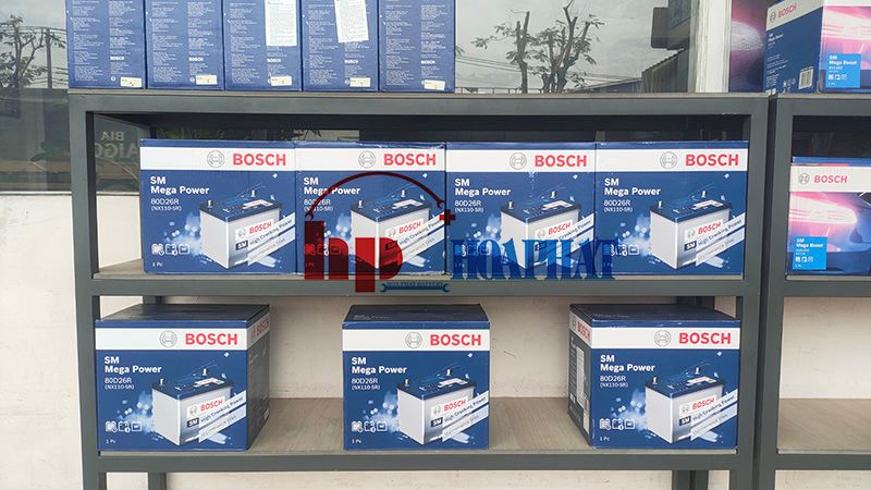 Kho bình ắc quy ô tô chính hãng tại phường Bình Phú