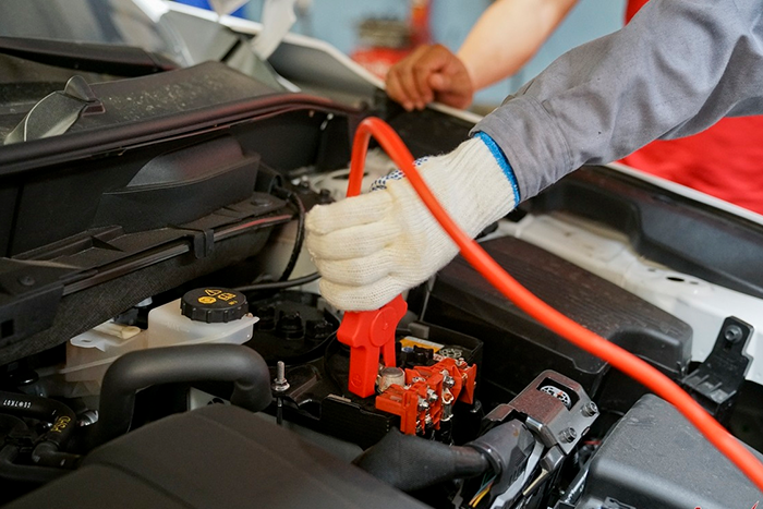 Lắp đặt ắc quy