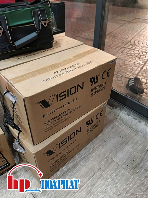 Mua bình ắc quy Vision chính hãng