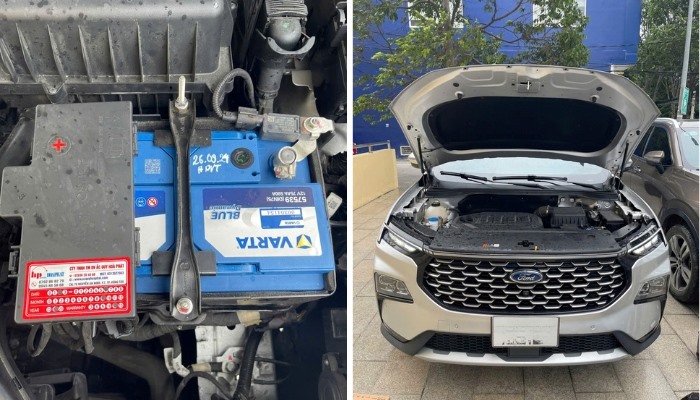 Thay bình ắc quy cho xe Ford Territory chính hãng tại quận 3