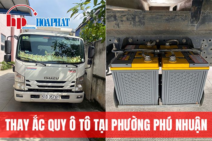 Đại Lý Ắc Quy Phú Nhuận Chính Hãng