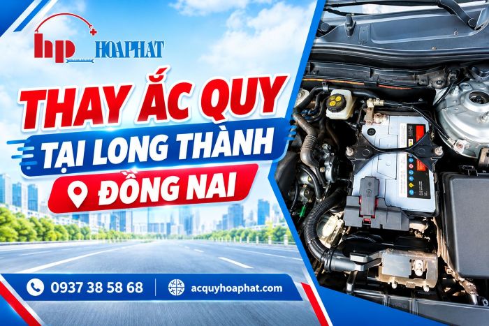 Đại Lý Ắc Quy Ô Tô Chính Hãng Tại Long Thành Đồng Nai