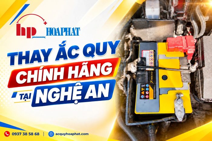 Top Đại Lý Ắc Quy Chính Hãng Tại Nghệ An