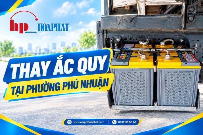 Thay Bình Ắc Quy Ô Tô Tại Phường Phú Nhuận| Giá Tốt 24/7