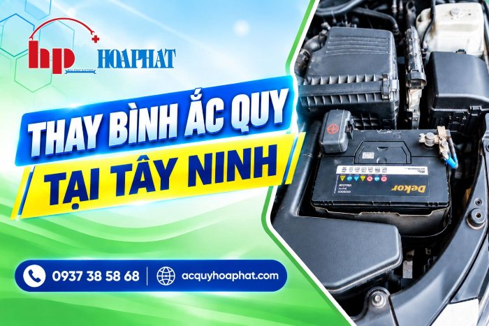 Ắc quy Tây Ninh: Top 3 đại lý ắc quy chính hãng