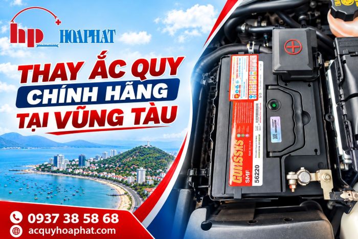 Thay Bình Ắc Quy Ô Tô Tại Vũng Tàu | Cứu Hộ 24/7