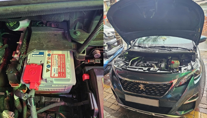 khách hàng thay bình ắc quy chính hãng tại Ắc Quy Hoà Phát