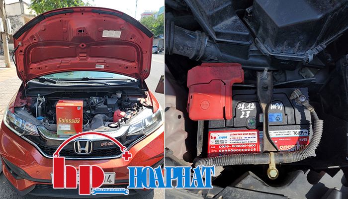 Thay Bình ắc quy honda jazz chính hãng tại Hoà Phát