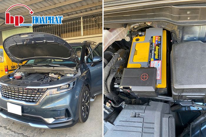 Dịch vụ thay bình ắc quy ô tô chính hãng phường tam bình