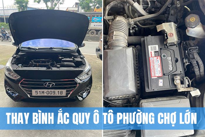 Thay Bình Ắc Quy Ô Tô Chính Hãng Tận Nơi 24/7 Tại Phường Chợ Lớn