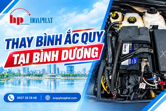 Đại Lý Ắc Quy Ô Tô Chính Hãng Tại Bình Dương