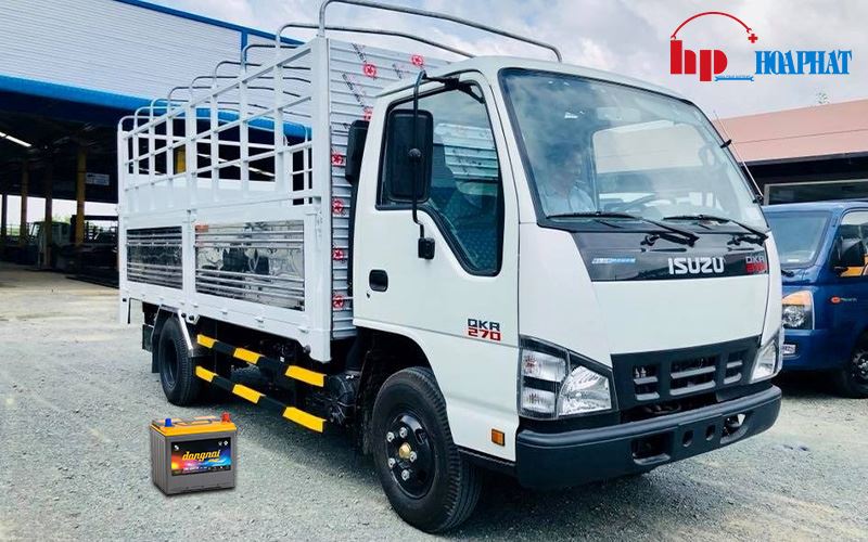 Bình Ắc Quy Xe Tải ISUZU QKR 270 Chính Hãng Giá Tốt Tại TPHCM