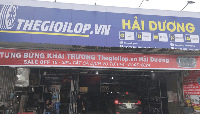 Thế giới lốp Hải Dương
