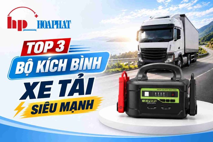 Top 3 Bộ Kích Bình Xe Tải 24V Siêu Mạnh Đáng Mua Nhất