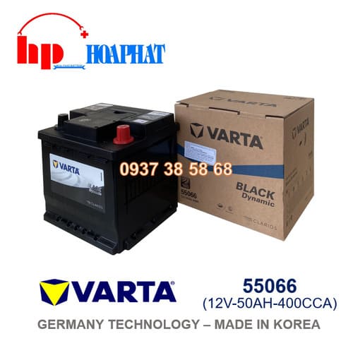 ẮC QUY VARTA 55066 (12V-50AH)